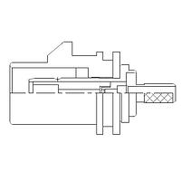 Amphenol RF FA1-NGSP-C01-0 Connectors RG174 188 316 MALE ST FAKRA SMB