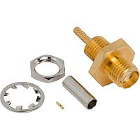 Amphenol 901-10796 Connectors SMA   ST CBL-JCK BHD CRM IP67