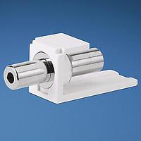 Panduit CM35MSCIGY Phone Connectors Stereo Coupler 3.5mm Intl Gray