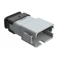 Amphenol SINE Systems AT04-12PA-SRGRY Connectors 12 Pin Recept. Key Positn A w/ Strn Rlf