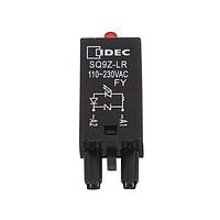 IDEC SQ9Z-LR Relay Sockets SQ Socket Plug-in LED/RC 110-