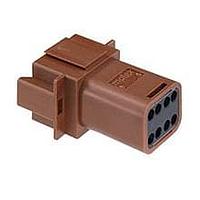 Molex 93444-5147 Receptacle ML-XT 8CKT RECP BRWN KEYD W/SML SEAL