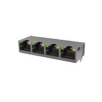Amphenol Commercial Products RJE484886401 Modular Connectors / Ethernet Connectors MODULAR JACK
