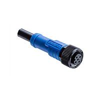Amphenol LTW HPC-05BFFM-SL8A10 Sensor Cables / Actuator Cables NMEA 2000, Micro, Plastic, 4A, 05 pins, Female Connector, Female Contact, Straight, Screw Thread, Overmolded, Length 10000mm, IP68
