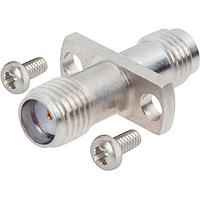 Amphenol SV Microwave 1129-6280 RF Adapters - In Series SMA  F-F FM ADAPTER