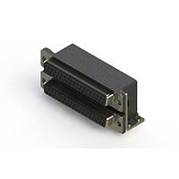 EDAC 662-037-364-054 Dual Port D-Sub Connectors Right-angle Dual Port D-Sub Connector
