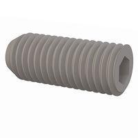 Essentra Components 012528T062 Set Screw Set Screw, Socket Head, 1/4-28 Thread, 5/8 Lg