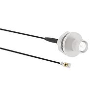 Amphenol RF 095-850-314-050 RF Cable Assemblies RF Connector MHF I LK Right Angle Plug to RP-TNC Straight Jack Bulkhead Front Mount IP67 1.13 mm 50 Ohm 50 mm