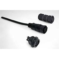 Amphenol LTW BB-04AFFM-QR8E01 Sensor Cables / Actuator Cables 4PIN F CONN F PIN Std CABLE X-LOK