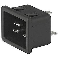 Schurter 6163.0012 AC Power Entry Modules 1624 APPLIANCE INLET 16A 70C