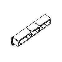 AMP Connectors - TE Connectivity 2-178764-6 Connectors HYB CAP ASY 64P GRAY