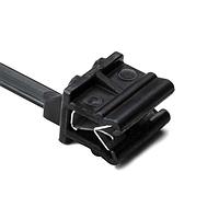 HellermannTyton 126-00000 Edge Clip T50SOSEC13E BLK HS TIE&EDGECLP