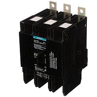 SIEMENS BQD380 BQD BREAKER BQD 3P 80A 480VAC 14KA