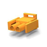 AMP Connectors - TE Connectivity 1-350777-3 Plug Housings 02P UMNL V0 PLUG HSG ORANGE