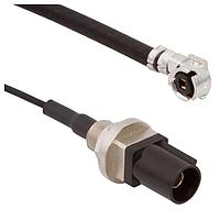 Amphenol RF 095-820-109-10A RF Cable Assemblies FKRA(M)-AMC(M)1.37MM 3.94 Str Blkhd Plug