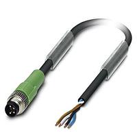 PHOENIX CONTACT 1423332 Sensor Cables / Actuator Cables SAC-4P-M 8MS/ 0,3- PUR BK