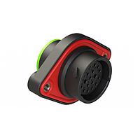 Amphenol SINE Systems AHDP02-18-20SN-SRA Receptacles 20 positions, sealed size 18