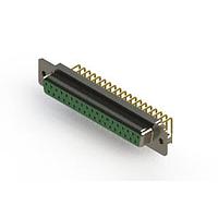 EDAC 630-M37-340-GN2 D-Sub Connectors - Standard Density Right Angle D-Sub Connector