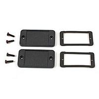 Hammond Manufacturing 1457CWP Extruded End Panels/Pack 2 For 1457C801/1201/BK