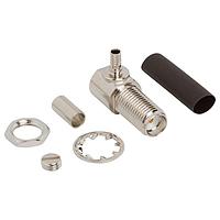 Amphenol RF 901-10608 Connectors SMA RA Crmp Bkhd Plg Opt for LMR-100A