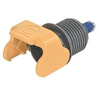 HARTING 09930011125 Housings Han S 120 Screw Mount  black M18 w/ male contact M6 (w/ unlocking protection)