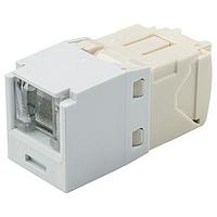Panduit CJH688TGWH Wire Ducting & Raceways Cat6 Spring Shuttered Jack, TG Style, WH