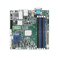 Advantech ASMB-260T2-22A1 Single Board Computers Intel Atom C3000 Mini-ITX Server Board with 4 DDR4 DIMM, 1 PCIe x4 Slot (Gen 3.0), 8 SATA III, IPMI, two M.2 and two 10 GbE LAN
