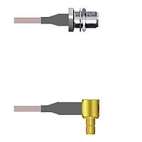 Amphenol Custom Cable Q-1T03I0005012i RF Cable Assemblies N-SJB/SMB-RJ G316 12I