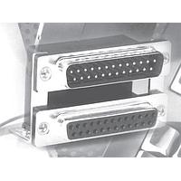 Kycon K42X-E9P/P-A4NR Dual Port D-Sub Connectors DUAL PORT 9ML OVR 9ML-.75