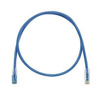 Panduit UTPKSP5MBU Cat 6 Keyed Copper Patch Cord, Cat 6, Blue UTP