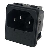 Adam Tech IEC-G-1 Inlets CONNECTOR, AC POWER CONNECTOR