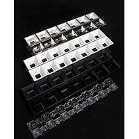 Ledil C18409_DAISY-7X1-SHD-MET-MATT Shaded Lens METAL MATT SHADE ONLY LENS SOLD SEPARATELY