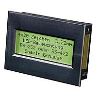DISPLAY VISIONS EA SER162-N3LW-MOU1 Dot Matrix LCD Displays 2x16 Blue-White w/OPT-RS422&OPT-DIP6