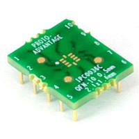 Chip Quik IPC0036C Adapters QFN-10 to DIP-10 SMT Adapter (0.5 mm pitch, 2.1 x 1.6 mm body) Compact Series