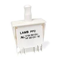 E-Switch PP2-4HG-2D2 Detector Switches 16A 125VAC 6.3x0.8mm On-On Wht/Wht