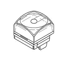 NKK Switches AT3186JB Home Key Cap KP04 ILLUM PUSHBUTTON CAP