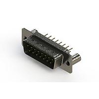 EDAC 627-M15-620-GT3 D-Sub Connectors - Standard Density Vertical Machined D-Sub Connectors