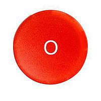 Eaton M22-XDL-R-X0 Button Lens FLSH RED ETCHED BUTTON FOR ILL PB