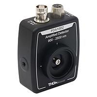 THORLABS PDA10D2 InGaAs Amplified Photodetectors (900 - 2600 nm, Fixed Gain, 8-32 / M4 Mounting Holes)