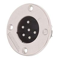 Amphenol Audio EP-6-14 Speaker Connectors PANEL MOUNT METAL 6 PIN