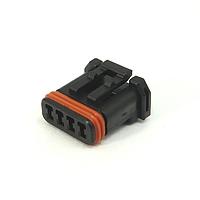 JAE Electronics MX19004P51 Wire Housing 4P Pin Housing Black 2 way connector