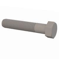 Essentra Components 0350013262XM225 Cap Screw Hex Bolt, 1/2-13 Thread, 2 5/8 Lg