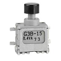 NKK Switches G3B15AH-XA Sealed SPDT ON-(ON) R/A BLK