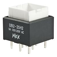 NKK Switches UB225SKW036CF Sealed ON(ON) PC RED/GREEN LED BODY ONLY 5A