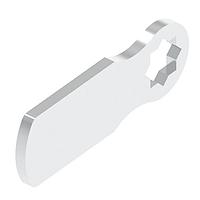 Essentra Components 30403124 Racks & Rack Cabinets Cam without Stopper 0mm Height X 43mm Length