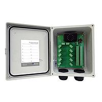 Amphenol Wilcoxon VLD12BF-G-N-S Junction Boxes 12 channel dual-output switchbox, fiberglass, base size, cable grips