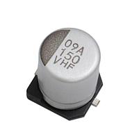 Chemi-Con HHXF630ARA101MJC5G Aluminum Hybrid Polymer Capacitors 63VDC 100uF Tol 20% 10x12.5mm AEC-Q200