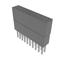 Samtec ESQ-110-34-L-D Sockets Elevated Socket Strip