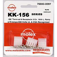 Molex 76650-0097 Connector Kits KK-156 Connector Kit Recep and term 5Ckt