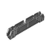 AMP Connectors - TE Connectivity 5111008-5 Ribbon Cable A/L UNIV HDR 24P VERT HT